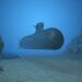 Saab A26 Submarine. Illustrative