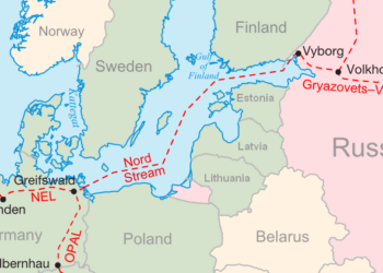 Nordstream 2 map