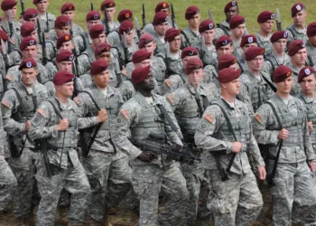 American 82nd division.