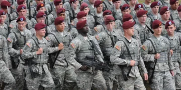 American 82nd division.