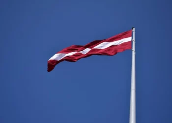 Latvian flag