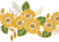 Sunflowers Illustrative