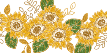 Sunflowers Illustrative