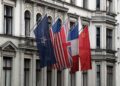 Checkpoint charlie flags