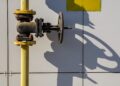 Gas pipe valve