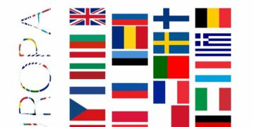 European countries flags