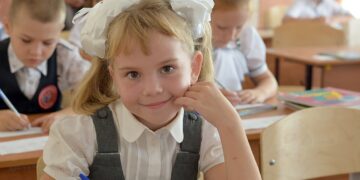 Schoolgirl in Czechia
