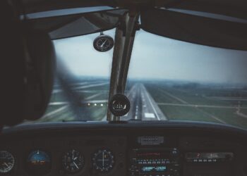 Airplane cockpit