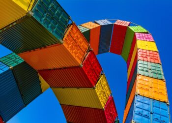 Cargo Containers. Illustraiive