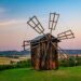 Traditional windmill