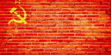 Flag of Soviet Union.