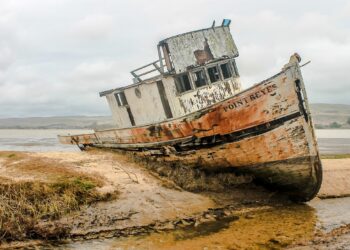 Abandoned shipwreck