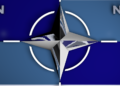 NATO flag.