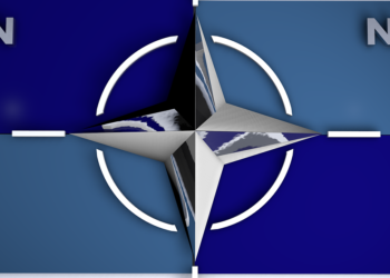 NATO flag.
