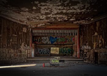 Abandoned theatre