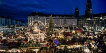Christmas market in Dresden