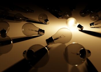 Lightbulbs.. Illustrative