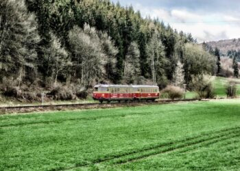Old train in Germany