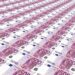 Euro money glut
