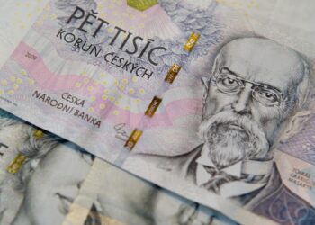 Chech Koron banknotes