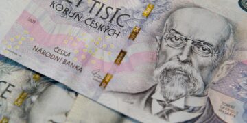 Chech Koron banknotes