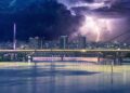 Storm over Belgrade