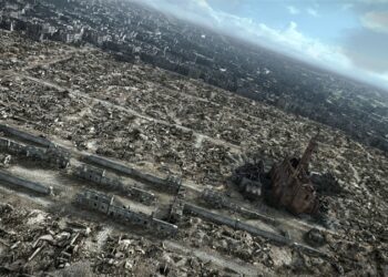 Screenshot from movie "Miasto Ruin"