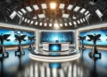 Newsroom. AI generated.