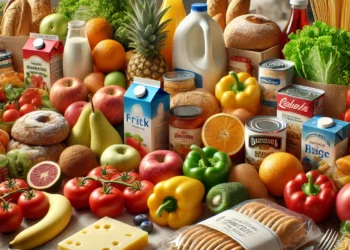 Groceries. AI Generated