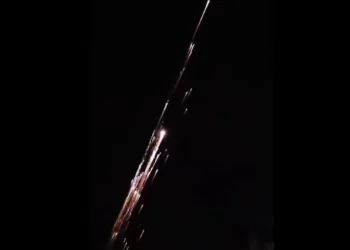 Debris of Falcon Rocket