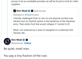 Musk-Sikorski X exchange