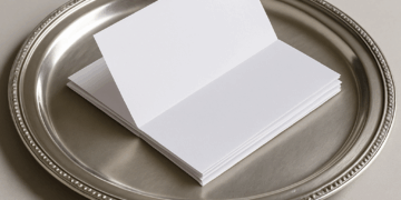 Silver plate with conclave votes.