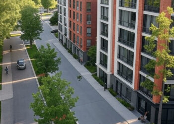 New buildings for young couples in Hungary. Illustrative.