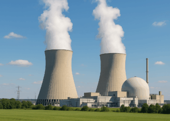 Nuclear power plant.