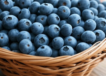 Blueberries.