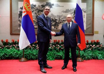 Vucic and Putin.