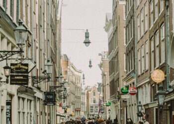 Streets of Amsterdam.