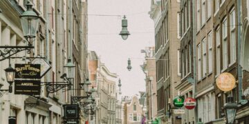 Streets of Amsterdam.