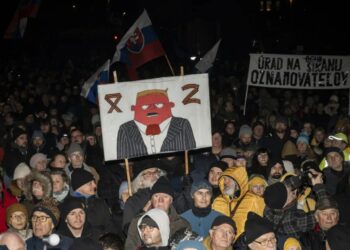 Slovaks on protests