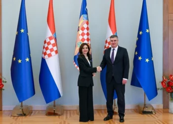 Leaders of Albania and Croatia