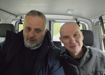 Andrzej Poczobut (right)