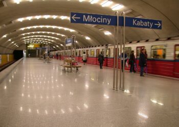 Warsaw Subway Station