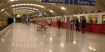 Warsaw Subway Station