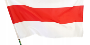 Former flag of Belarus